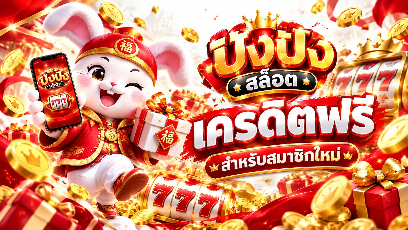 ปังปังสล็อต เครดิตฟรี ล่าสุด รับฟรีไม่ต้องฝาก
